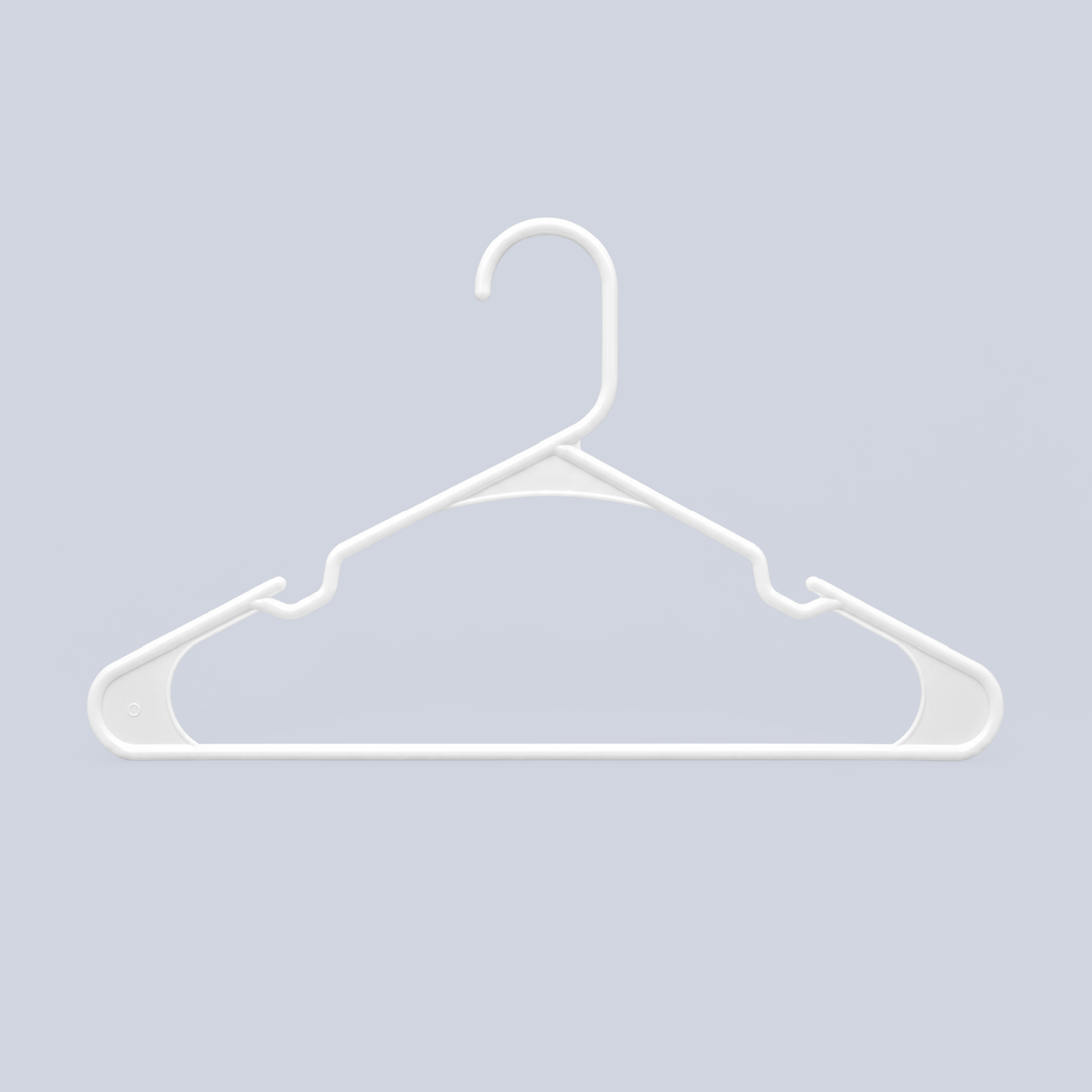 Gancho Tubular Mainstays Blanco  32gr. PAQ. 10 Pz